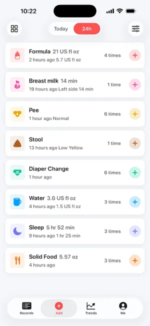 Baby Tracker - Our Tiny Days screenshot 2