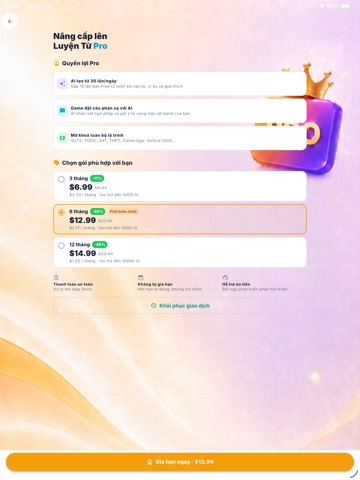 Luyện Từ iPad screenshot 1