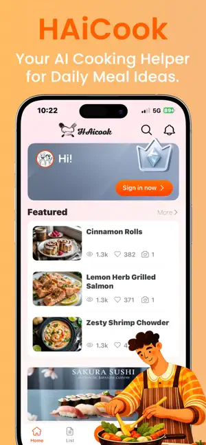 HAiCook screenshot 1