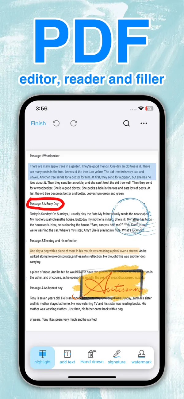 #1. PDF Reader-Editing (iOS) Ved: 蕊 安