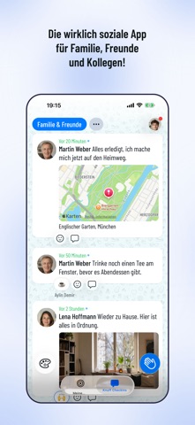 Knuff - Check-in und Chat iPhone screenshot 3