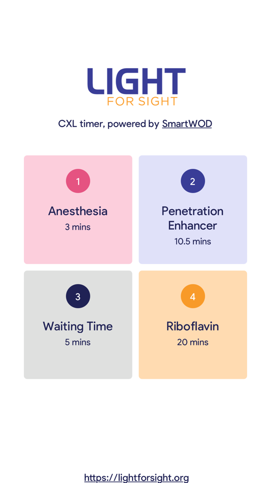 #1. Light for Sight - CXL Timer (iOS) بواسطة: Marcel Friedrich