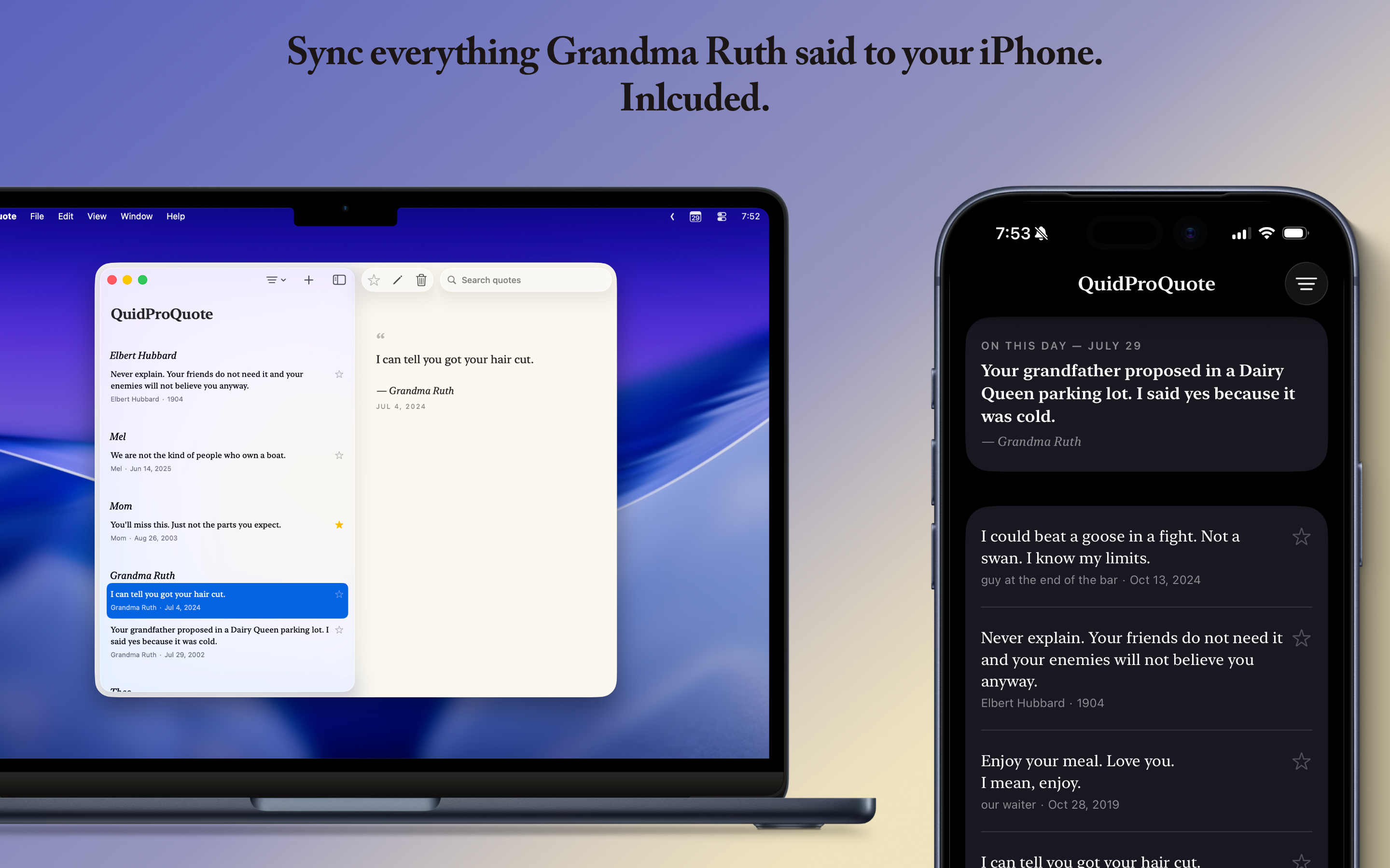 QuidProQuote: Memory Keeper screenshot 9