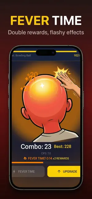 Bald Clicker - Head Slap Game screenshot 4