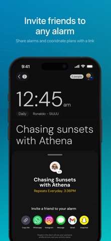 Timey: Loud Shareable Alarms Screenshot 6 of 10