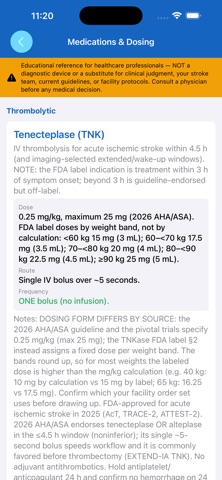 Stroke Ready iPhone screenshot