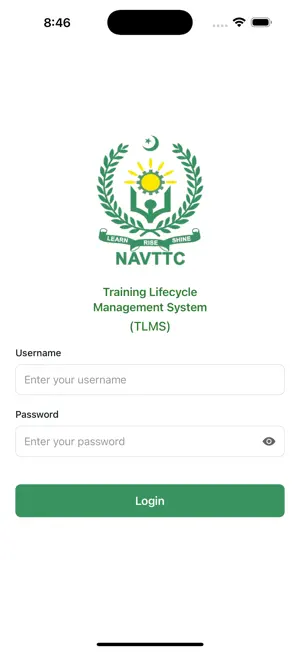 NAVTTC TLMS screenshot 2