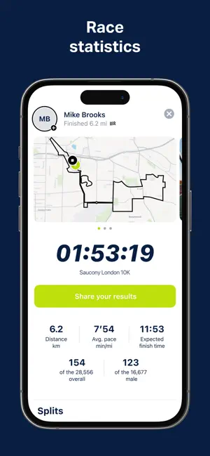 Saucony London 10K iPhone screenshot 5