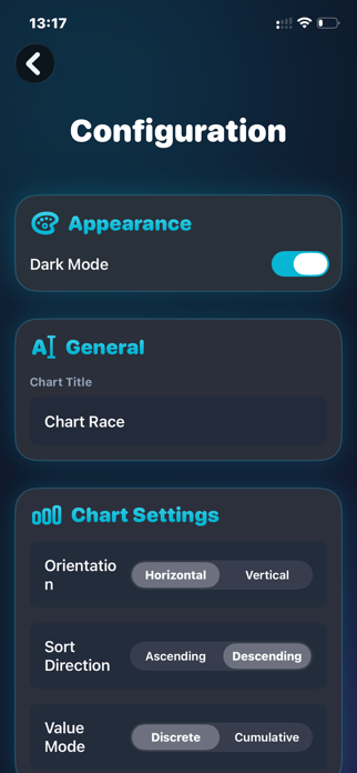Chart Race Screenshot 3 of 8