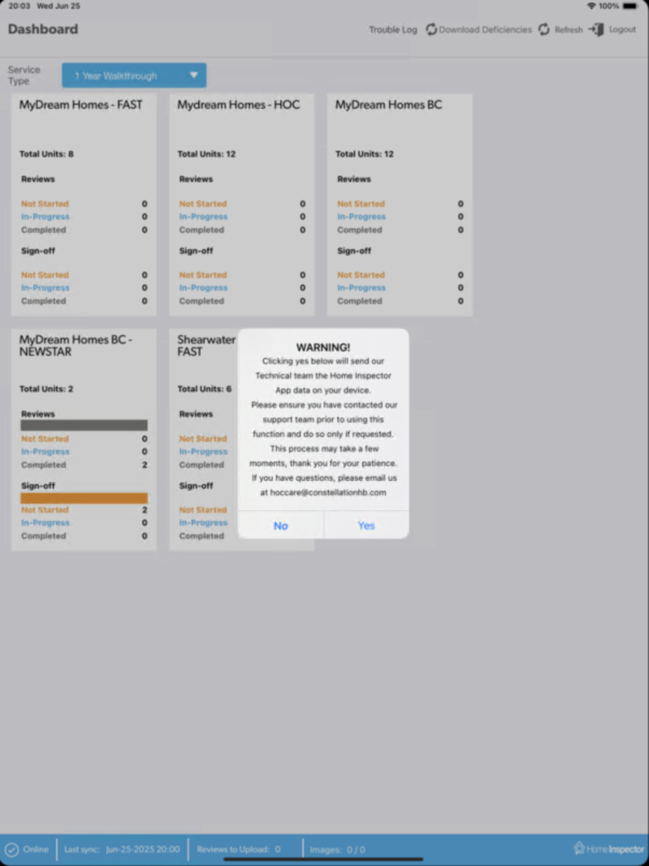 Home Inspector by CONASYS screenshot 3