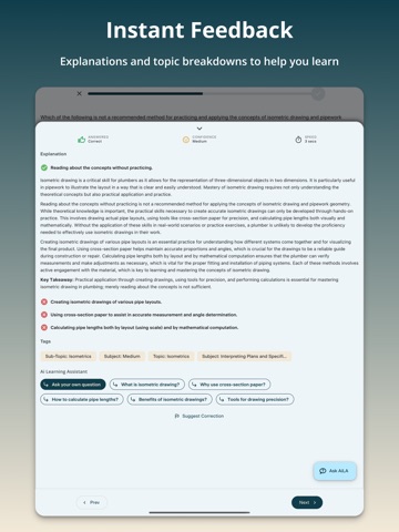 PSI Test Prep iPad screenshot