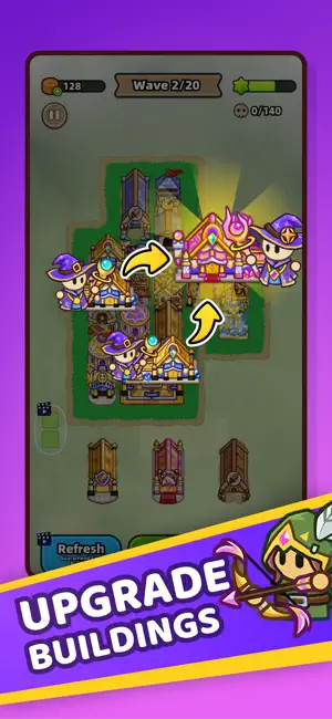 Rush Guardians: Merge TD screenshot 4