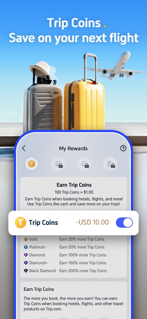 Trip.com: Book Flights, Hotels - Exclusive Loyalty Rewards