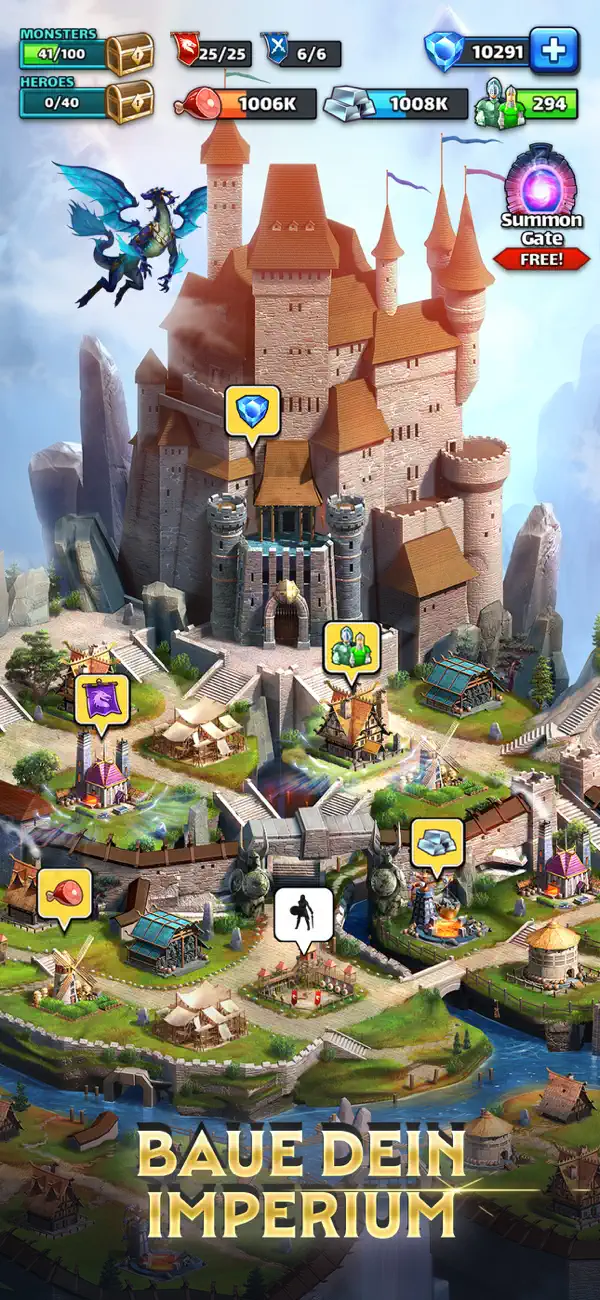 Empires & Puzzles: Match-3 RPG iPhone Spiel Screenshot 4 – Spiele