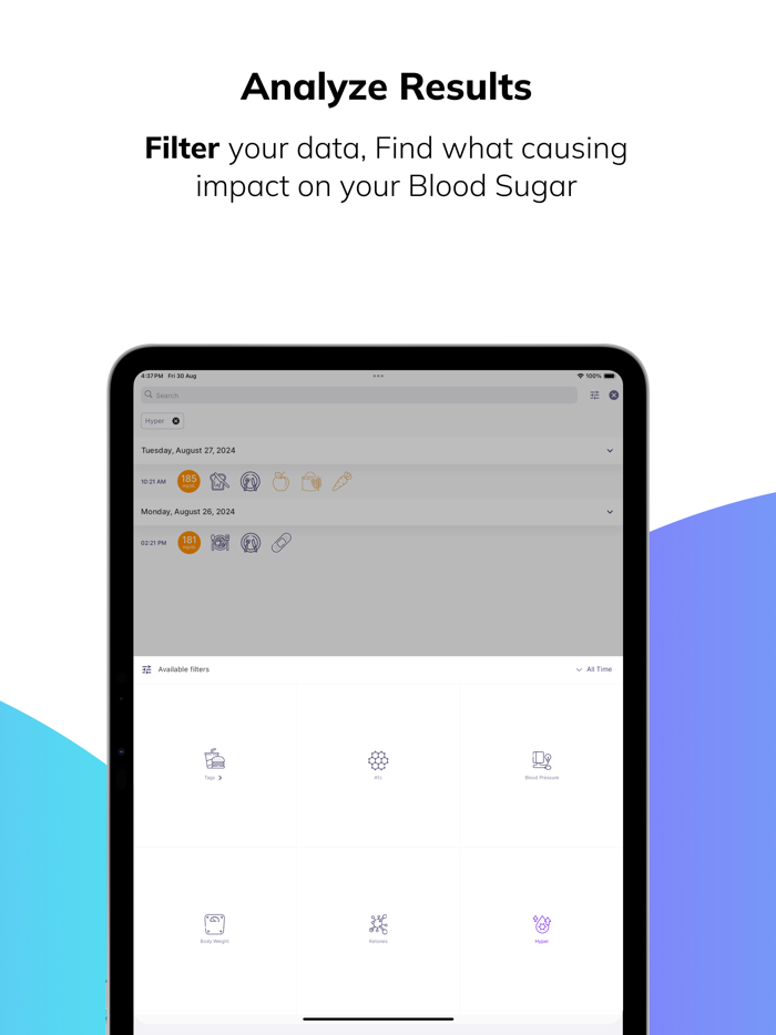 Glucose Blood Sugar Tracker