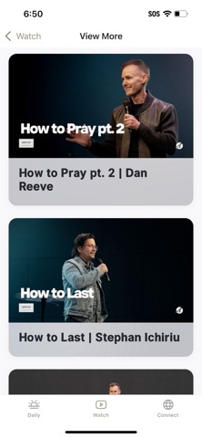 Author's Church iPhone screenshot