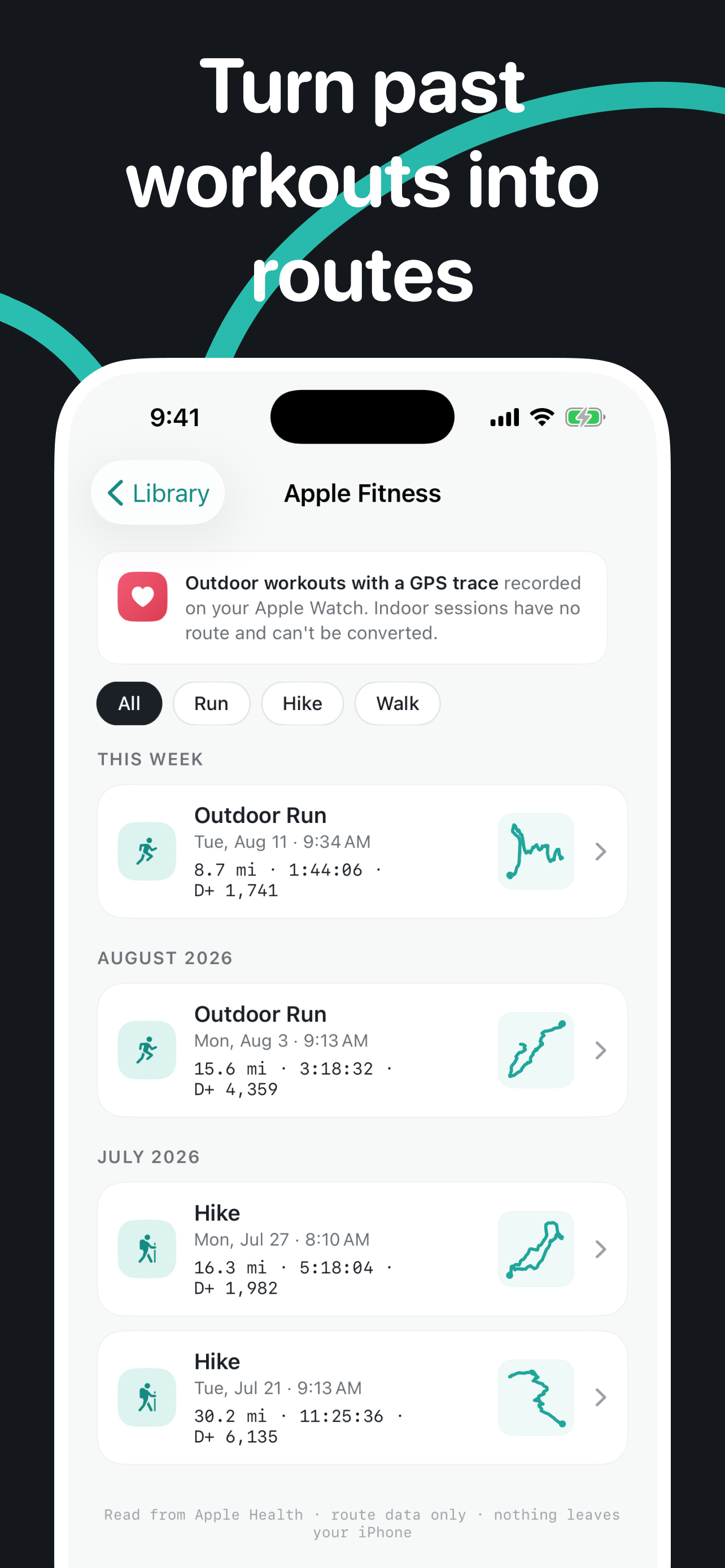 Trail Running & GPX: Ridge screenshot 3