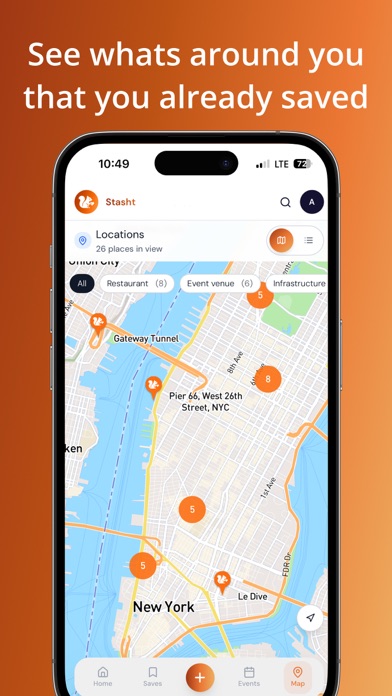 Stasht App: Save Social Inspo iPhone screenshot 5 - Productivity app