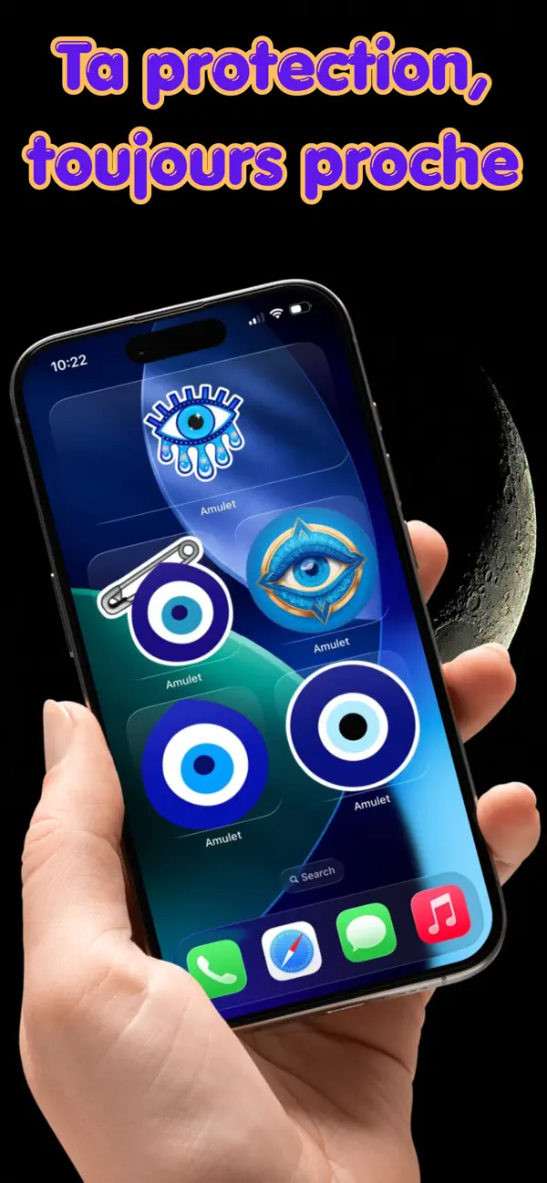 Screenshot #1 pour Amulette: Widget Mauvais Œil