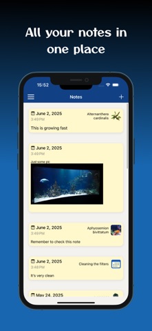 Aquarium Manager: Tank Log screenshot