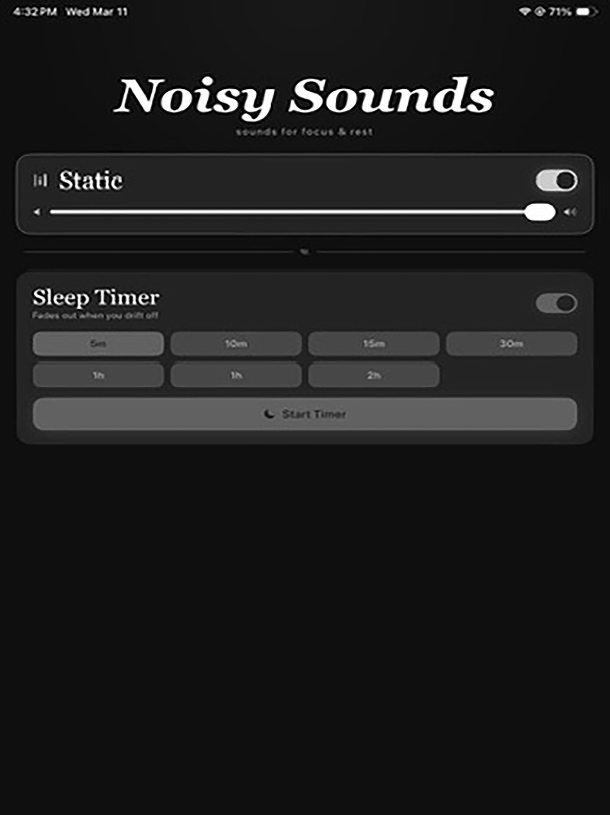Noisy Sound screenshot 5