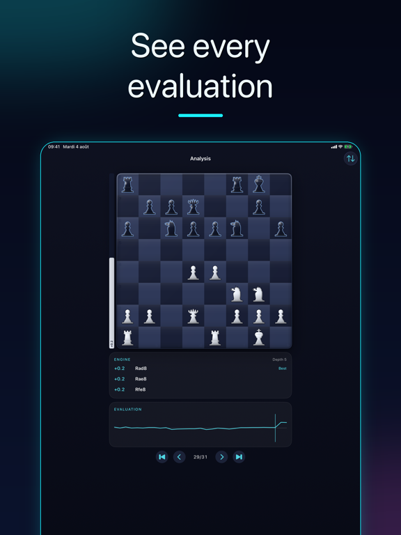 Neon Chess: Offline & Online iPad screenshot