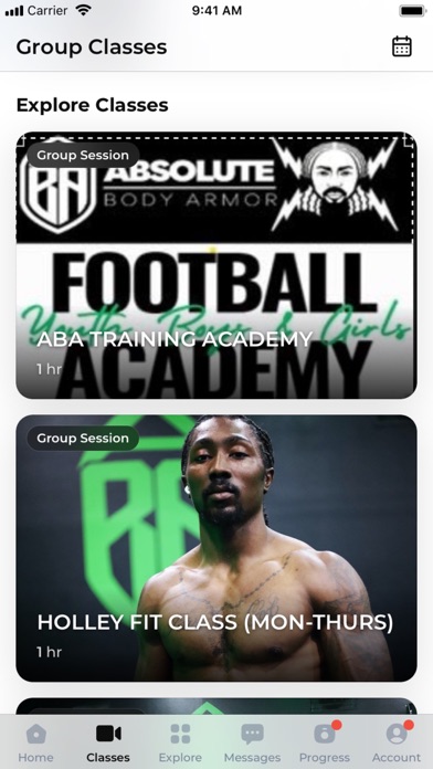 Coach Holley Fit Screenshot