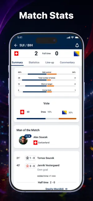 Football Live Score & Stats screenshot 3