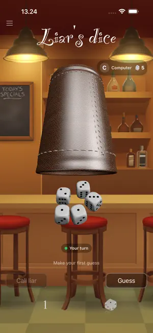 Liar's Dice screenshot 2