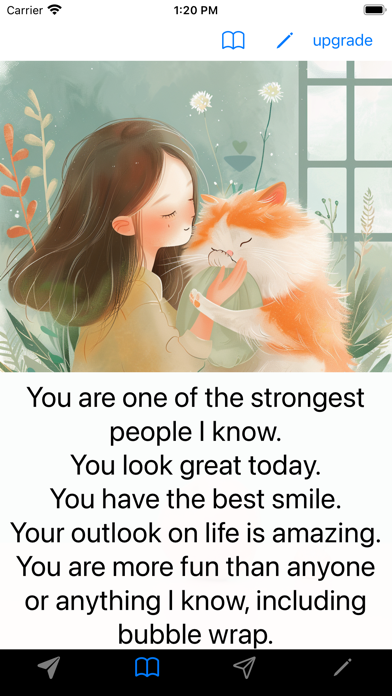 Good, Positive, Love Wording Screenshot