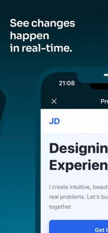 Vibecode - AI Website Builder Screenshot 4 of 6