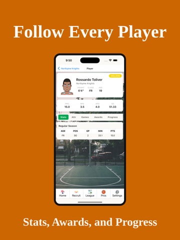 Basketball Sim: Dynasty GM iPad screenshot