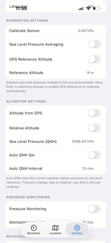 Barometer & Altimeter Pro Screenshot 7 of 9