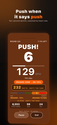 ZoneCycle: HIIT Bike Trainer Screenshot 1 of 5
