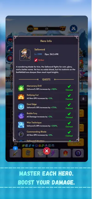 Hero Tap Legends screenshot 3