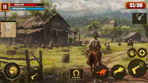 Rider Cowboy Shooting Survival screenshot 3