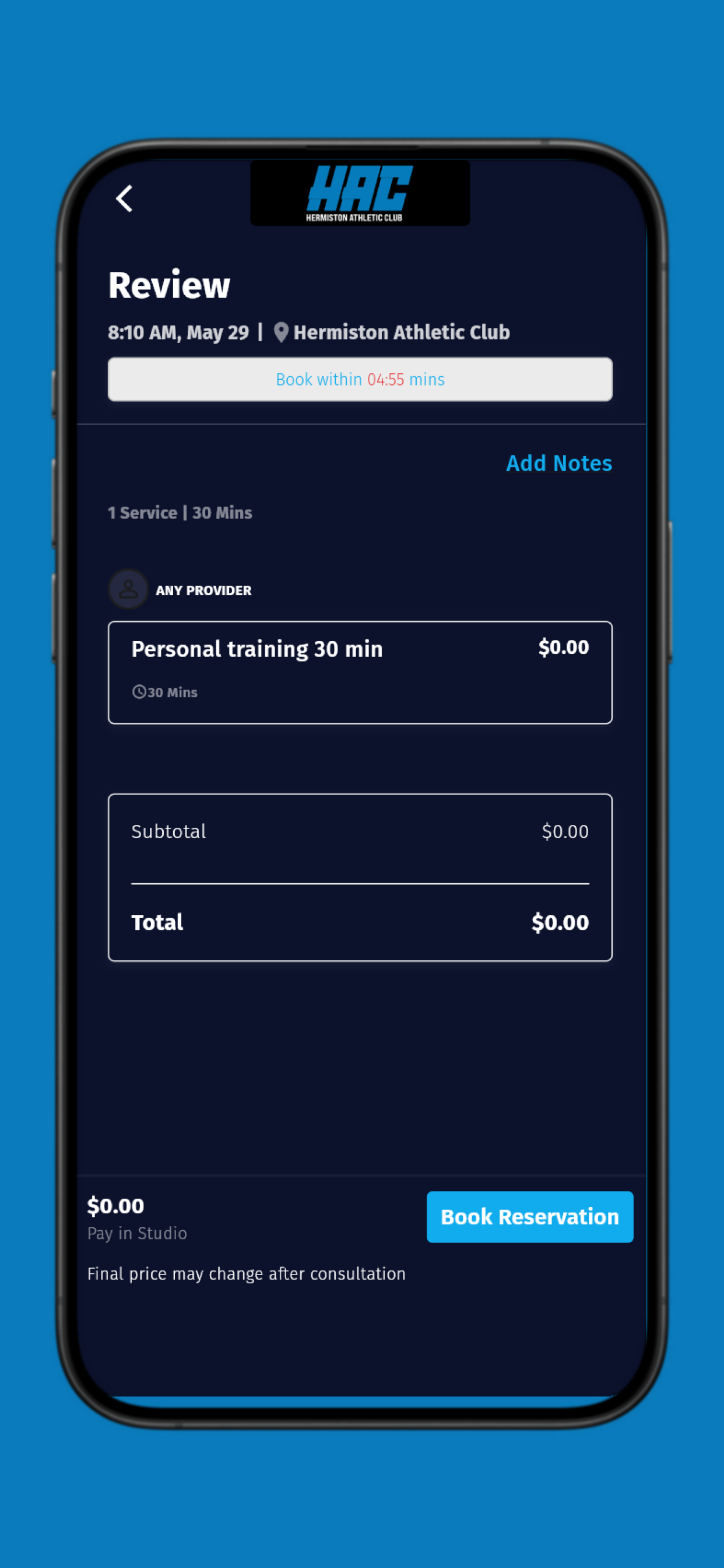 HAC - Mobile App