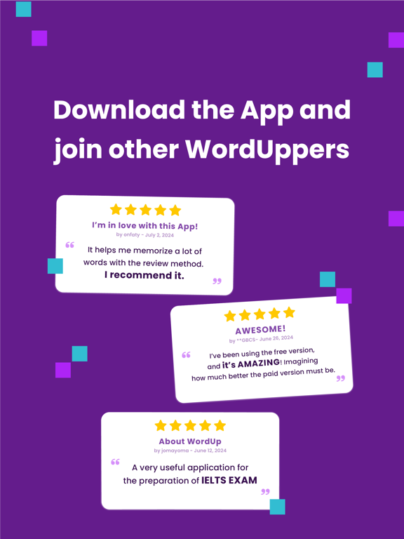 WordUp - Vocabulary Builder iPad screenshot 8 - Education app