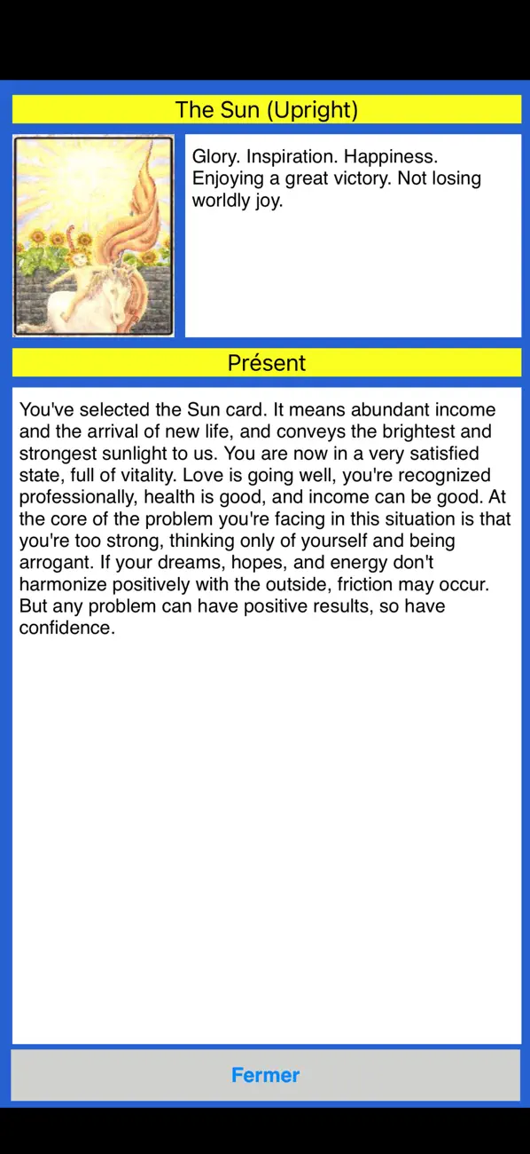 Screenshot #3 pour Histoire de Tarot Pro
