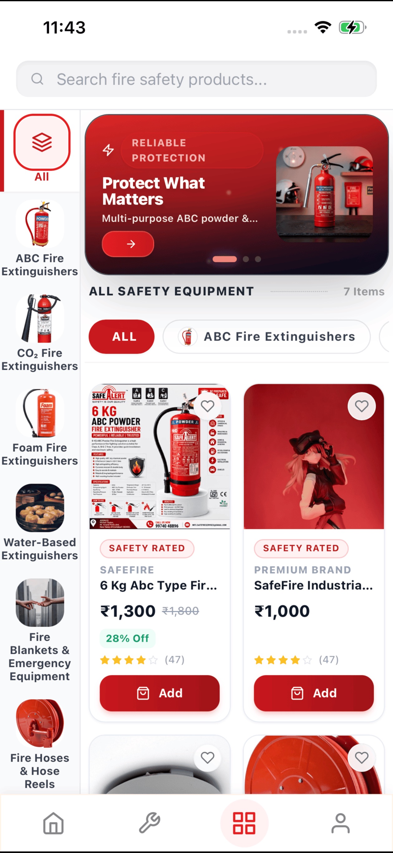 Screenshot 2 of fire safety shop