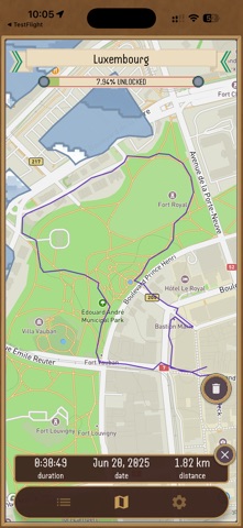 City Wanderer: Walk Tracker screenshot