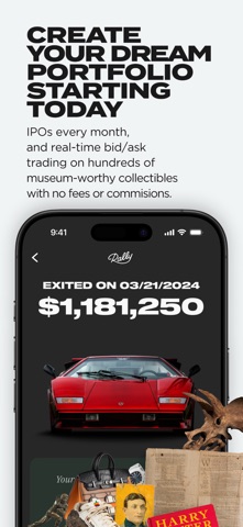 Rally Rd. - Invest, Buy & Sell iPhone screenshot