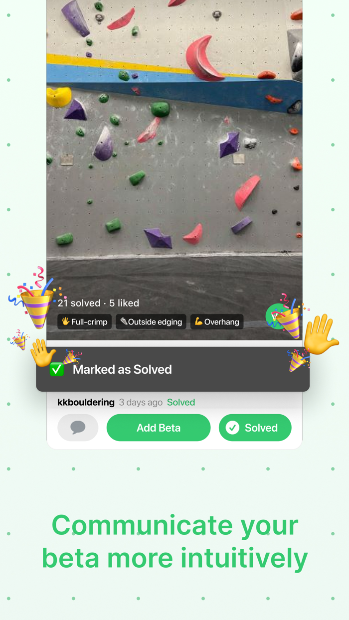 Holdup Share Climbing Beta