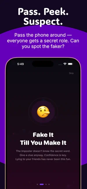 Blend In! - Party Word Game screenshot 2