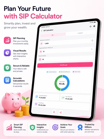 SmartCalc-Financial Calculator iPad screenshot