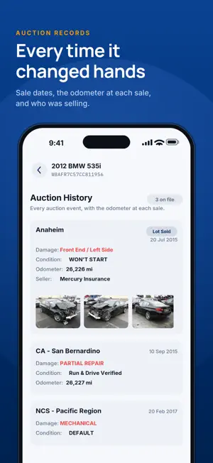 VIN Check: Vehicle History screenshot 2