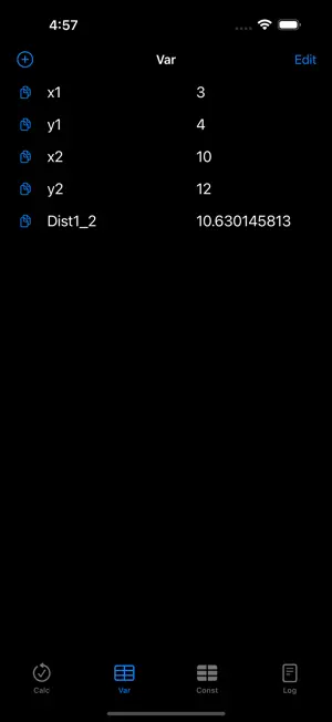 iCalcline screenshot 1
