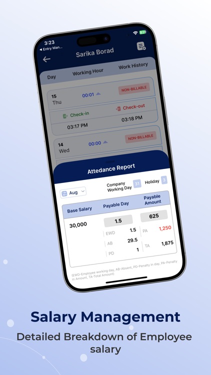 Attendance Monitor System screenshot-7
