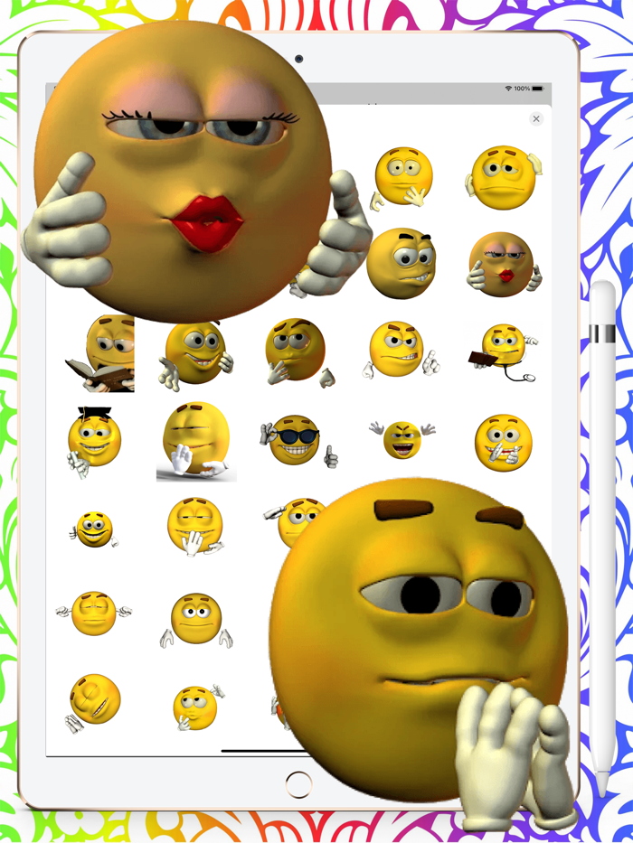 Banga 2 Cute Emojis Stickers
