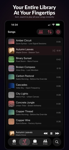 RetroMusic: MP3 & FLAC Player screenshot